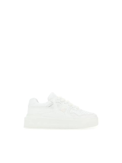 Valentino VALENTINO GARAVANI One Stud XL White Leather Sneakers New An