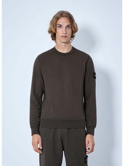 Stone Island Stone Island Men Crewneck Sweatshirt With Sleeve Patch