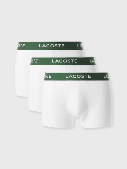 LACOSTE PACK DE 3 BOXERS COURTS