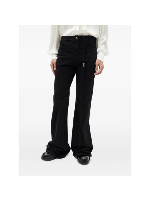 Ann Demeulemeester Ann Demeulemeester Black Denim - Bootcut Jeans Men