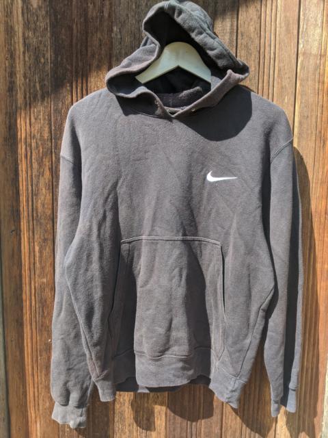 Vintage 90s nike swoosh small logo hoodie
