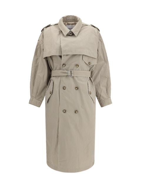 Isabel Marant Étoile Marant Etoile Chilma Striped Coat