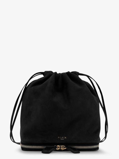 Alaïa Alaia Le Pochon Suede Shoulder Bag