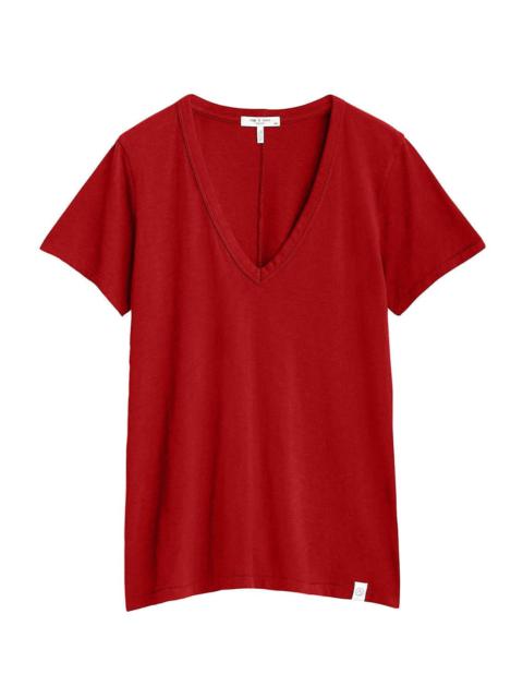 rag & bone The Slub Vee - Red