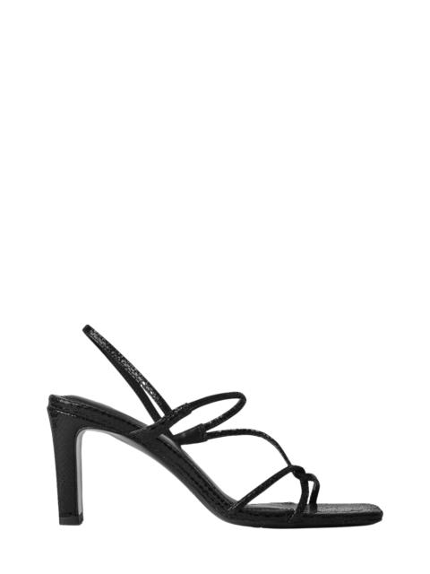 Sandro SANDRO Sandals with narrow straps in Black at Nordstrom