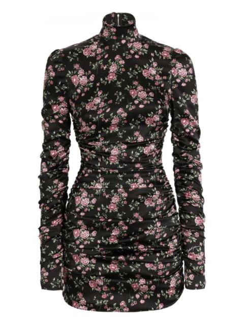 Dolce & Gabbana Dolce & Gabbana Women Short Floral Ruffled Dress