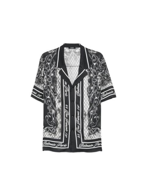 Balmain Balmain Black Shirts Men