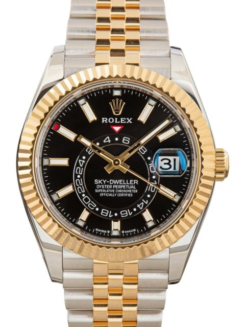 ROLEX Men's Rolex Sky-Dweller Ref 336933 Black Dial