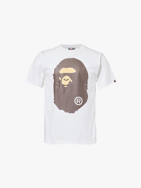 Big Ape Head graphic-print cotton-jersey T-shirt