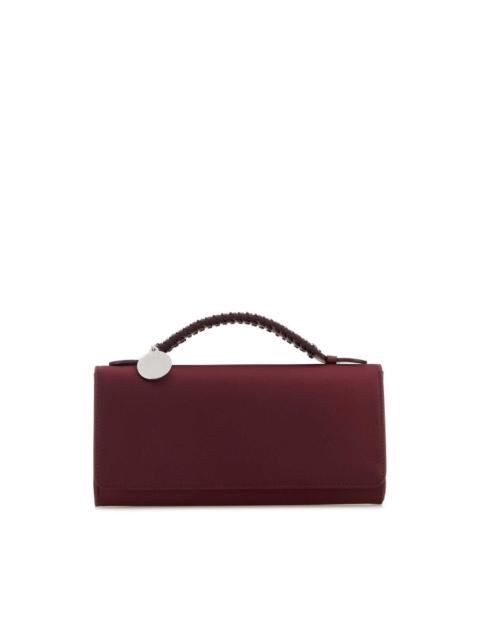 Stella McCartney Stella Mccartney Burgundy Satin Falabella Handbag