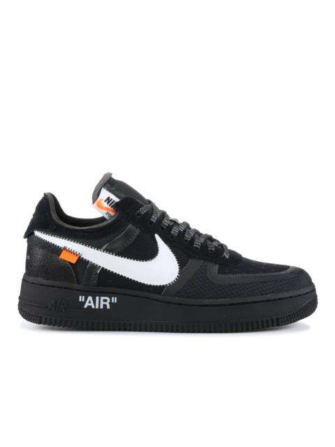 Nike OFF-WHITE X AIR FORCE 1 LOW 'BLACK'