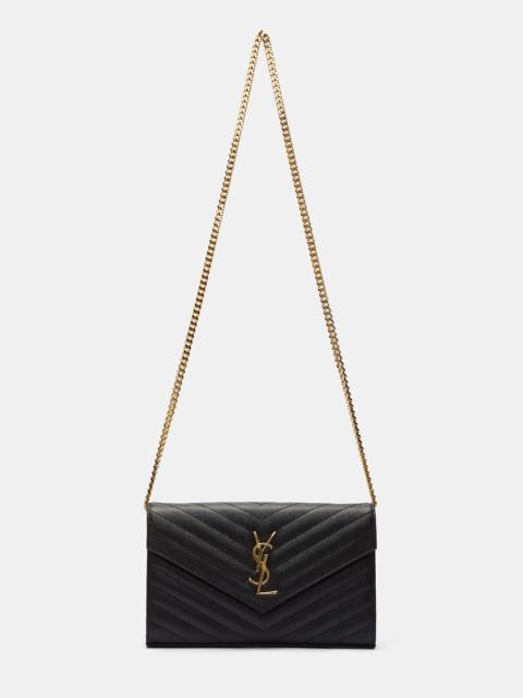 SAINT LAURENT Saint Laurent Women Cassandre Matelassé Chain Wallet