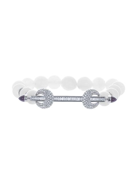 ANANYA Pink Opal Diamond Chakra Bracelet