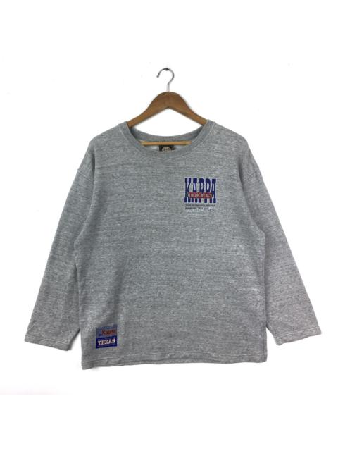 Other Designers Vintage - VINTAGE KAPPA TEXAS EMBROIDERED SPORTSWEAR LONG SLEEVE