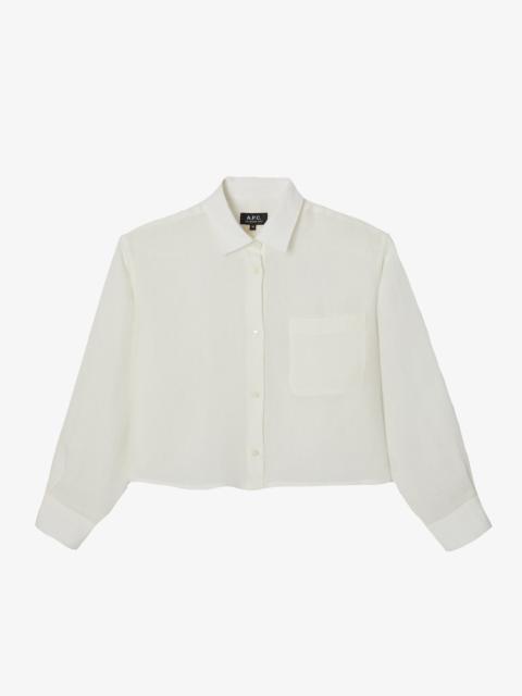 A.P.C. SOPHIE LOGO SHIRT