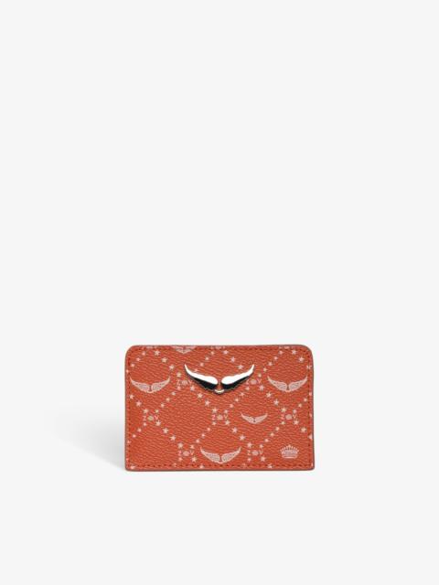 Zadig & Voltaire ZV Pass Monogram Card Holder
