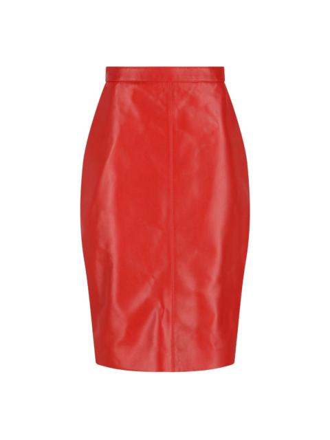 SAINT LAURENT Saint Laurent Red Skirts Women