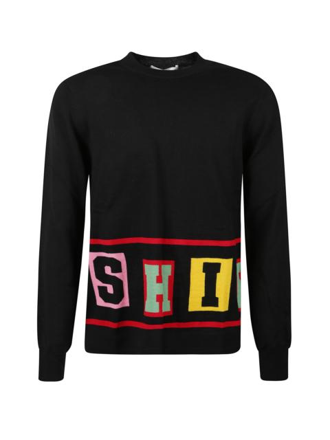Comme des Garçons SHIRT Crew neck sweater with writing