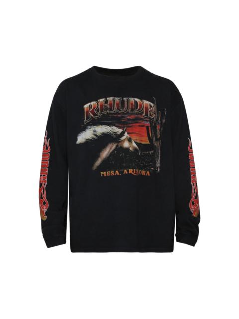 Rhude Rhude Black T-Shirts & Vests Men