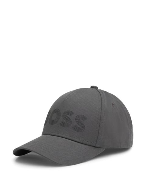 BOSS COTTON-TWILL CAP WITH LOGO DETAIL