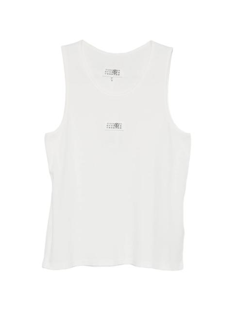 MM6 Maison Margiela Mm6 Maison Margiela Logo Tank Tops