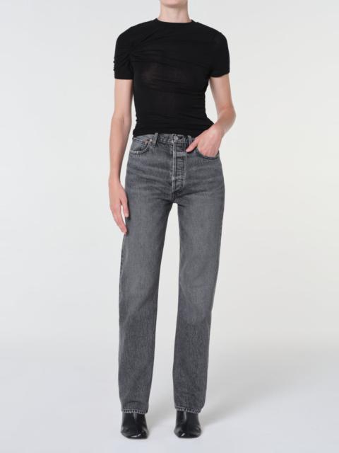 AGOLDE 90'S PINCH WAIST HIGH RISE STRAIGHT LONG IN SPIRIT