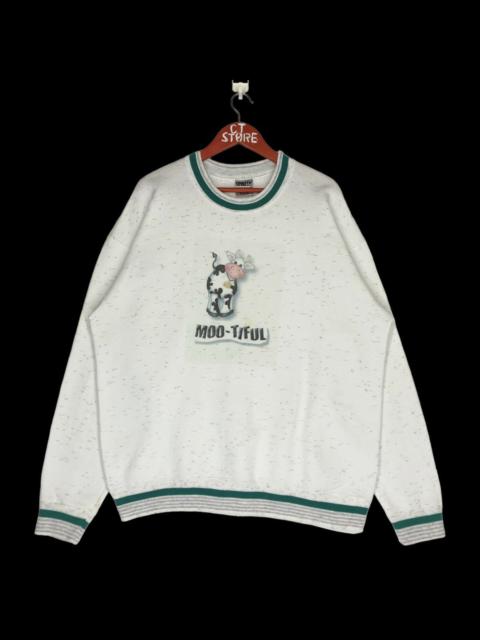 Other Designers Vintage Moo-Tiful Sweatshirt Big Logo