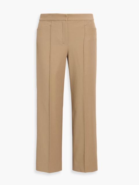 Max Mara Zemira cotton-blend twill straight-leg pants
