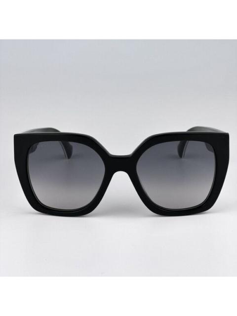 GUCCI NEW Gucci GG1300S 004 Black Gray Gradient Square Women Sunglasses GG 1300S