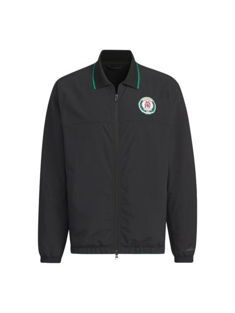 adidas adidas Verbiage Woven Jacket Asia Sizing 'Black' JI6457