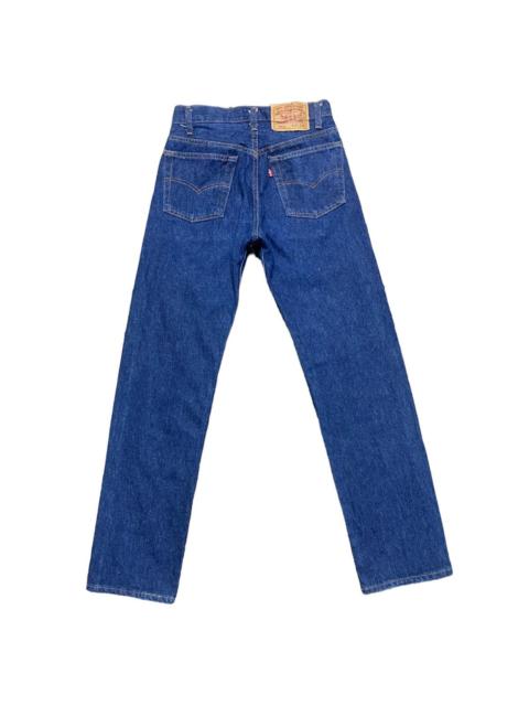 Vintage 80s Levis 501xx Dark Blue Jeans