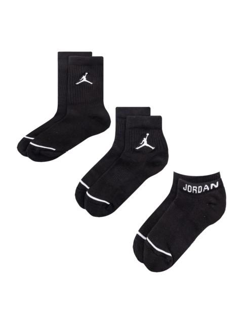 Jordan Air Jordan Everyday Max Sports Socks 3 Pairs Black SX6274-010