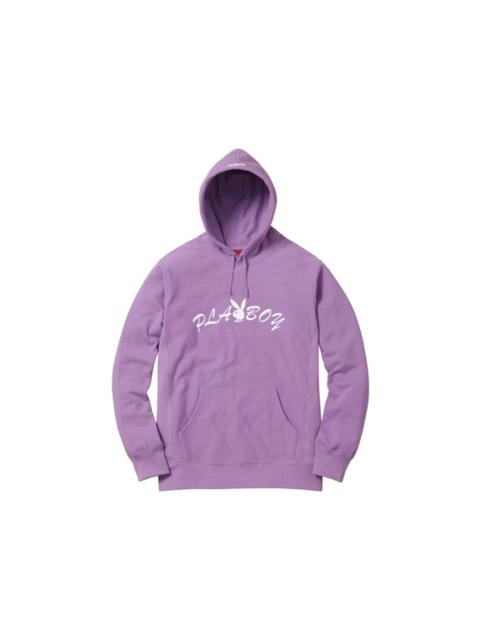 Supreme Supreme Playboy Hooded Sweatshirt (SS17) Dusty Lavender