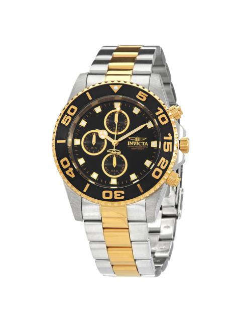 Other Designers Invicta Pro Diver Chronograph Black Dial Men's Watch 28691