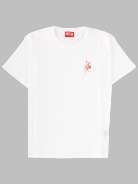 Diesel Diesel Women T-Shirt In Cotone Con Stampa Logo