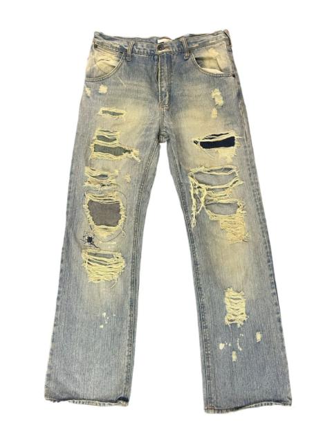 Other Designers Vintage - ❌SUMMER SALE❌ DISTRESSED DENIM RIPS STREET FASHION