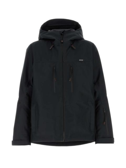 Prada Prada Men Black Polyester Windbreaker