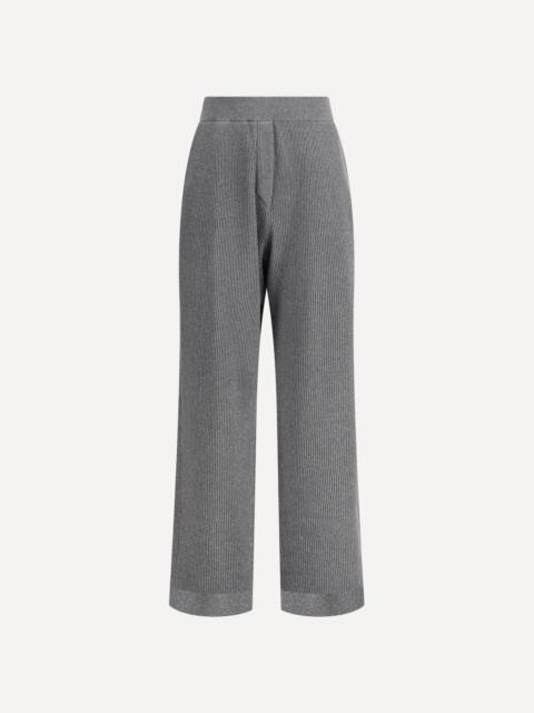 Brunello Cucinelli Ribbed lurex Pants
