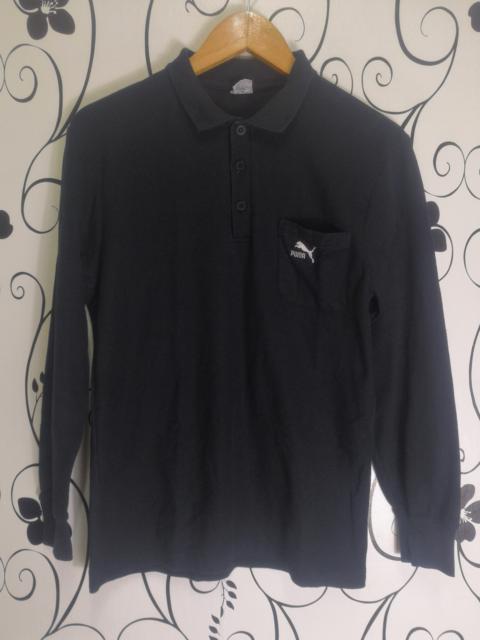 Other Designers Vintage - Vintage Puma Polo shirt Single pocket long sleeve