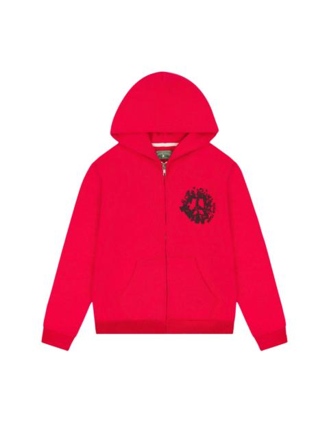 DENIM TEARS Denim Tears Denim University Zip Hoodie 'Red'