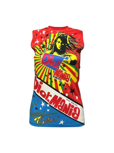 Dior CHRISTIAN DIOR Spring Summer 2004 Rasta Mania Bob Marley Tank Top