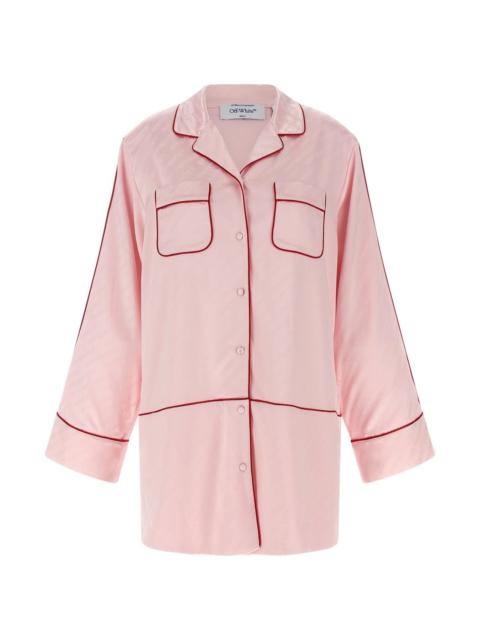 Off-White 'Jacquard Satin New Roxy Pajama' shirt