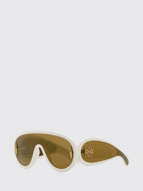Loewe Loewe Men Bicolour Acetate Mask Sunglasses Loewe With Anagram Monogram