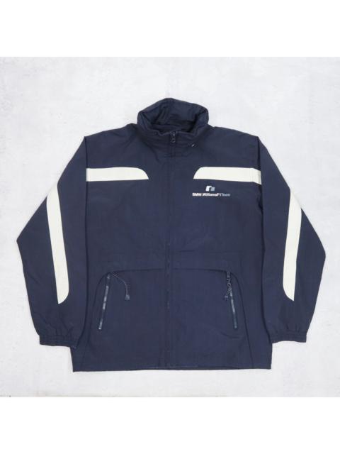 Other Designers Vintage 90s BMW Williams F1 Team Big Logo Bomber Windbreaker Hoodie Racing Team Jacket