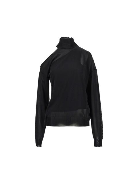 FENDI Fendi Silk Organdie Top Black Women