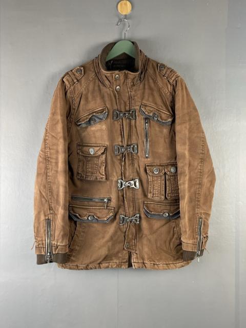 Other Designers In The Attic × Vintage - IN THE ATTIC Vintage Bondage Multipocket Punk Style Jacket