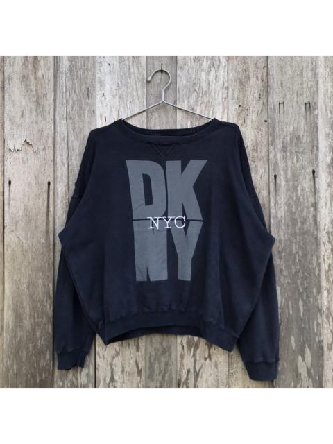 Other Designers Vintage - Vintage Donna Karen New York DKNY Sweatshirt Big Logo
