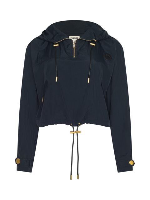 L'AGENCE Bronwyn Cropped Windbreaker