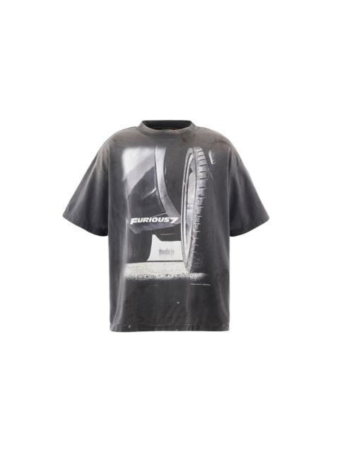 SAINT M×××××× FURIOUS 7 SHORT SLEEVE TEE (BLACK)