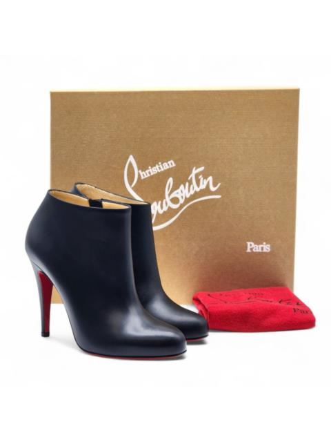 Belle 85 Leather Ankle Booties Black EU 37.5 US 7 NWB $1245
